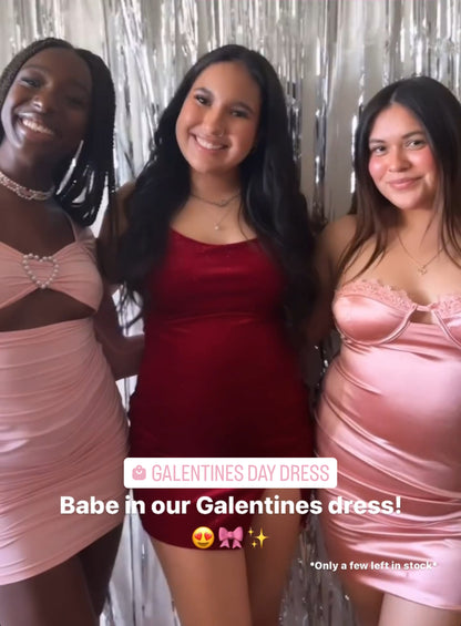 GALENTINES DAY DRESS