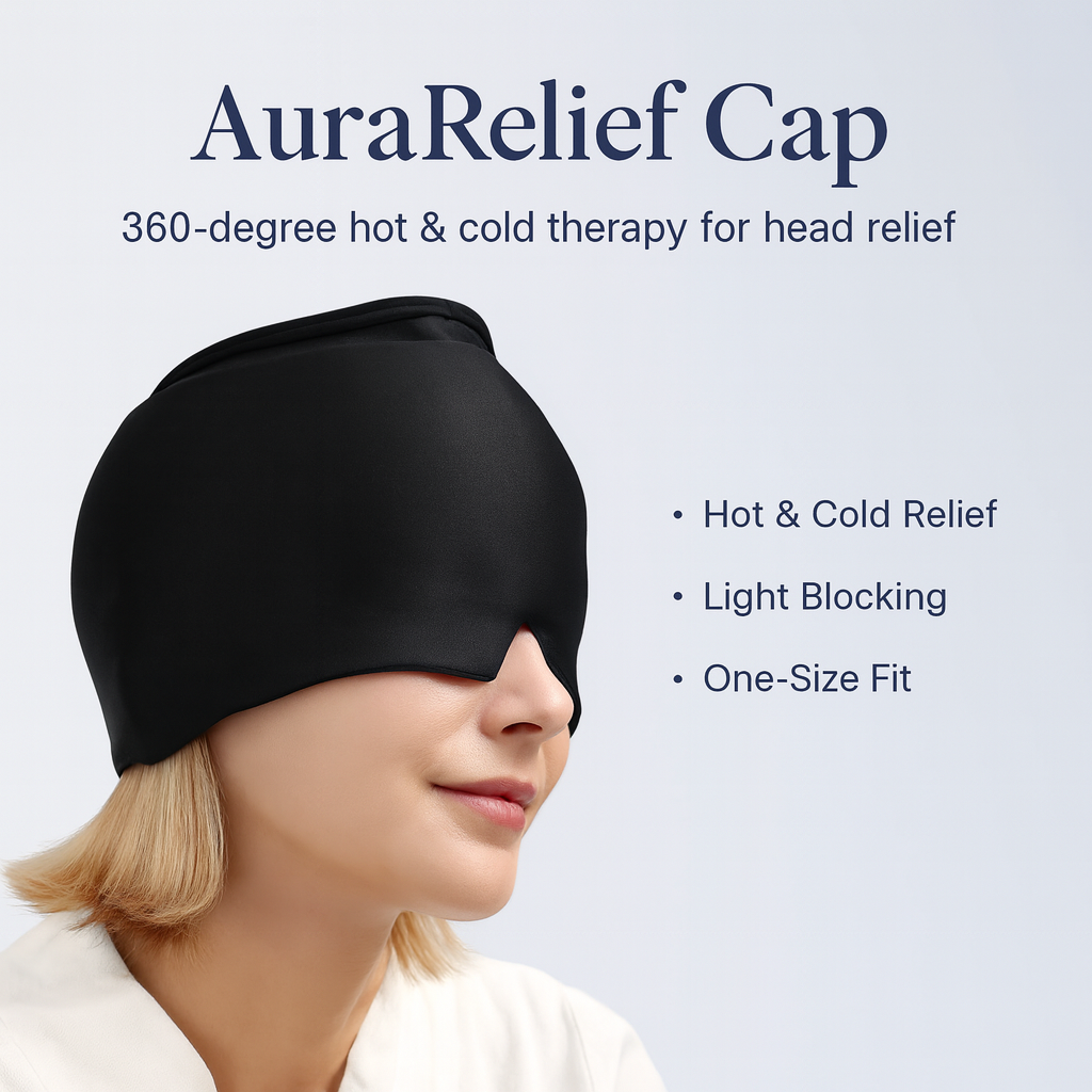 Premium Hot & Cold Migraine Relief Cap